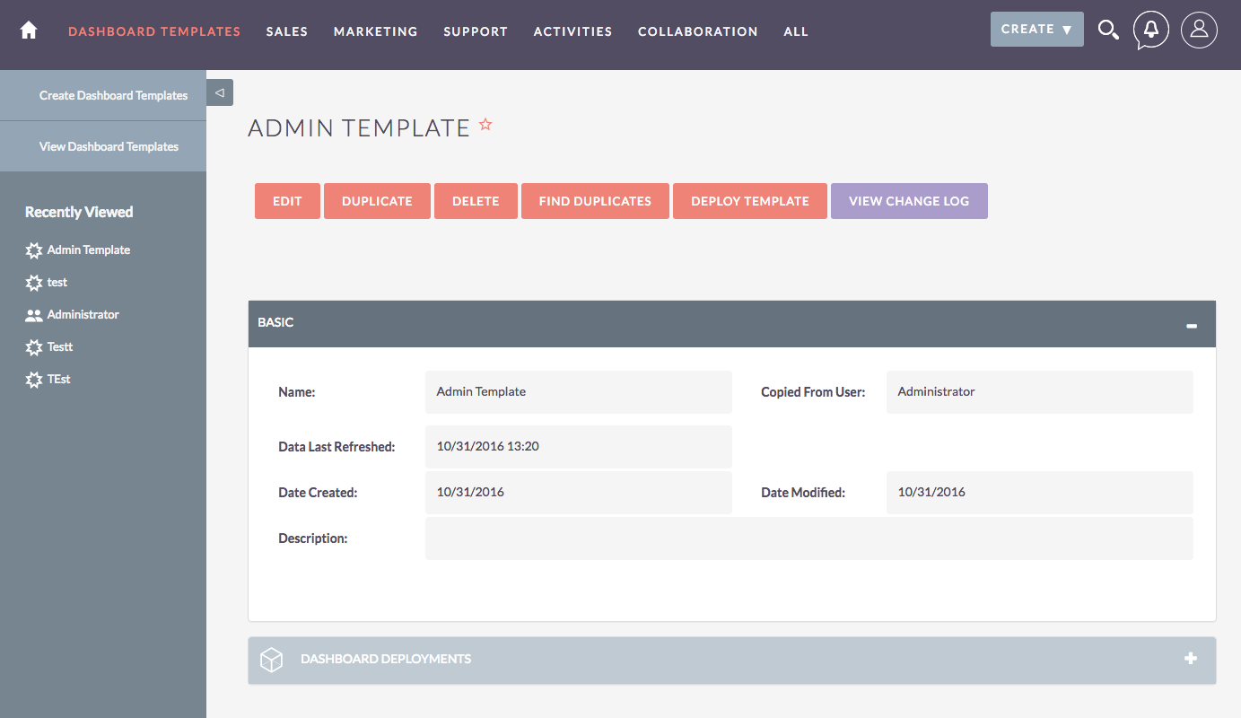 Descriptive image related to https://store.suitecrm.com/addons/dashboard-copy-manager - 1