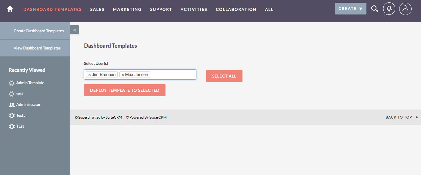 Descriptive image related to https://store.suitecrm.com/addons/dashboard-copy-manager - 3